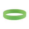 Custom Debossed Silicone Wristbands - 8" x 1/2" Lime Green