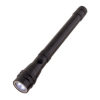 Telescopic Aluminum Flashlight with Magnet Black