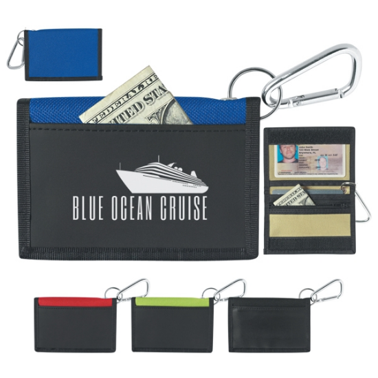 Wallet With Carabiner