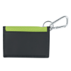 Wallet With Carabiner Lime Green