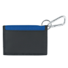 Wallet With Carabiner Blue