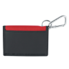 Wallet With Carabiner Red