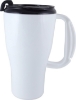 16 oz. Omega Travel Mug White