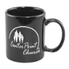 CM2000C Black Ceramic Coffee Mugs