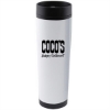 14 oz Stainless Steel Tumbler White