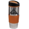 16 oz Insulated Stainless Steel Travel Tumbler Orange