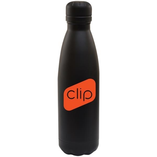 17 oz Vacuum Bottle Black