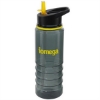 25 oz Tritan Sport Bottle - Smoke w/ Yellow