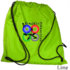 Drawstring Backpack - Full Color Lime