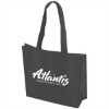 Non Woven Textured Tote Bag-Black