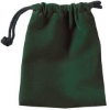 Mini Velour Pouch Green