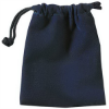 Mini Velour Pouch Navy Blue