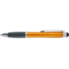 Light Up Logo Illuminated Stylus Pens Orange