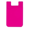 Silicone Phone Wallet Magenta