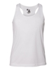 Badger - Girls’ B-Core Racerback Tank Top White