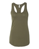 Next Level - Women's Ideal Racerback Tank Military Green