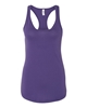 Next Level - Women's Ideal Racerback Tank Purple Rush