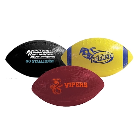 6" Mini Plastic Footballs