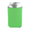 Beverage Insulator Cooler Pocket Can Coolies Lime Green