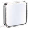 Domed Chrome Metal Case Tape Measure