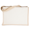 Josephine Cotton/Jute Tote Bag Natural