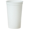 22 Oz. Smooth Stadium Cup White