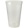 22 Oz. Smooth Stadium Cup Translucent Natural