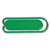 Standard Clippy Paper Clip Translucent Green