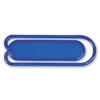 Standard Clippy Paper Clip Translucent Blue