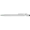 Rita Soft Touch Metal Pens White