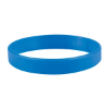 Custom Debossed Silicone Wristbands - 8" x 1/2" Royal Blue