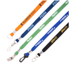 1/2" Promotional Flat Polyester Lanyards	