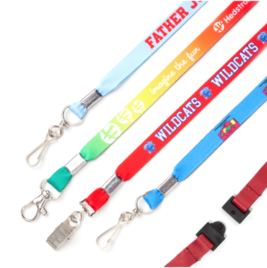 1/2" Youth Dye Sublimated Lanyards	