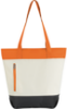 Color Zip Tote Orange