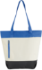 Color Zip Tote Royal Blue