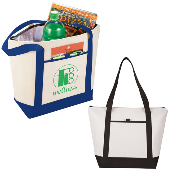 Lighthouse 24-Can Non-Woven Tote Cooler