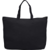 Cotton Canvas Tote Bag-Black