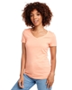 Next Level Apparel Ladies' Ideal V Neck Light Orange