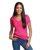 Next Level Apparel Ladies' Ideal V Neck Rasberry