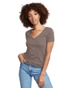 Next Level Apparel Ladies' Ideal V Neck Warm Grey