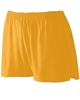 Augusta Sportswear Girls' Trim Fit Jersey Shorts Gold