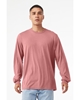 Bella + Canvas Unisex Triblend Long-Sleeve T-Shirts Mauve Triblend