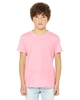 Bella + Canvas Youth Jersey T-Shirts Pink