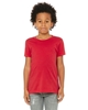 Bella + Canvas Youth Jersey T-Shirts Red