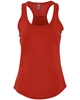 Next Level Apparel Ladies' Gathered Racerback Tanks Red