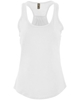 Next Level Apparel Ladies' Gathered Racerback White