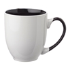 16 oz. Miami Two-Tone Bistro Mugs Black