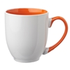 16 oz. Miami Two-Tone Bistro Mugs Orange