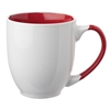 16 oz. Miami Two-Tone Bistro Mugs Red