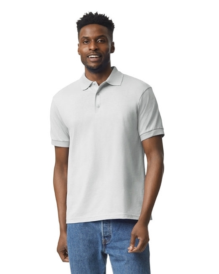 Gildan Adult 6 oz. 50/50 Jersey Polos Ash Grey